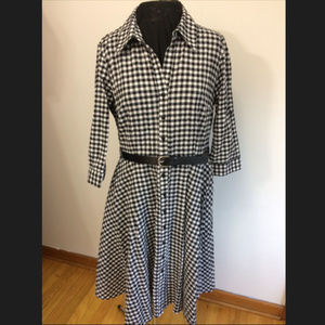gingham dress
